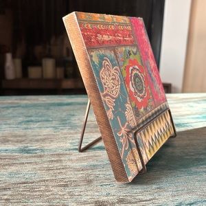 Wooden Floral Bohemian Home Decor /Stand